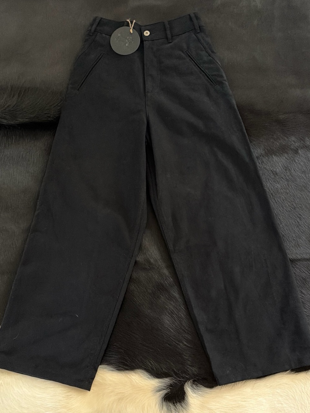 Yuremane P002 "BLACK" PANTS